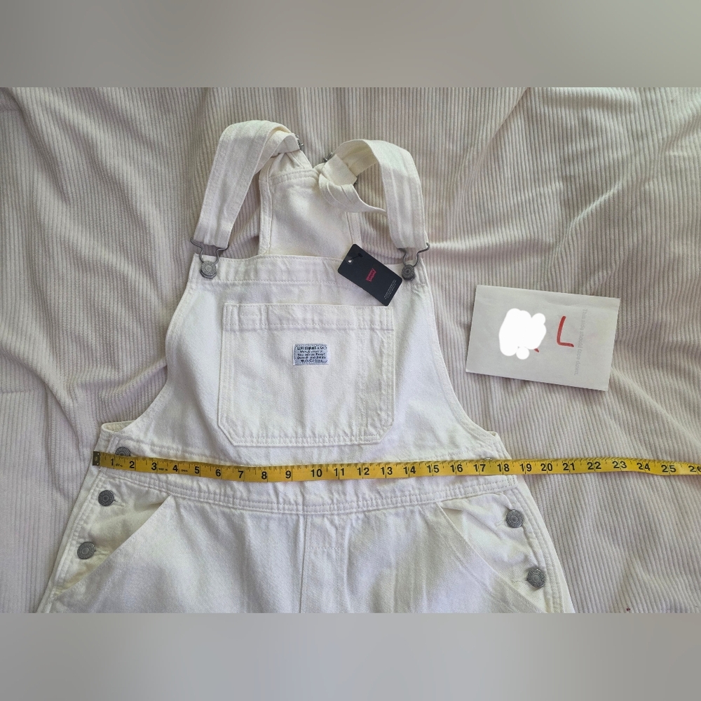 Levi's XL Overall - Jumpsuit True Slip / Off White Nwt - Picture 7 of 16